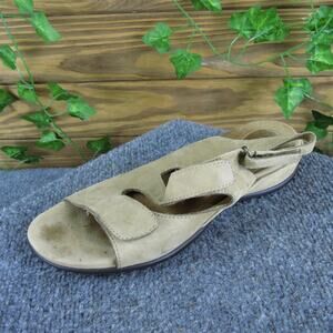 Clarks Women's Artisan Strappy Brown Leather Sz 8.5‎ Medium Used 2025